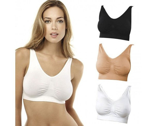 Бюстгальтер безшовний з чашечками Genie Bra M Classic