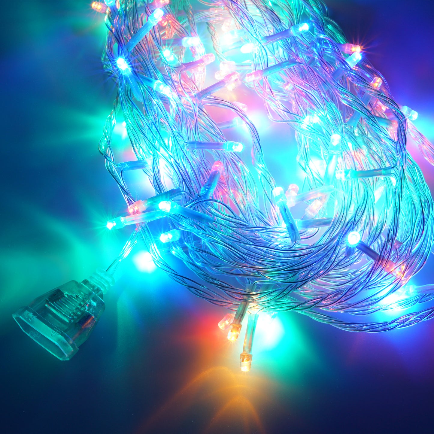 Гірлянда LED 300 лампочок з перехідником 30 м (5450)