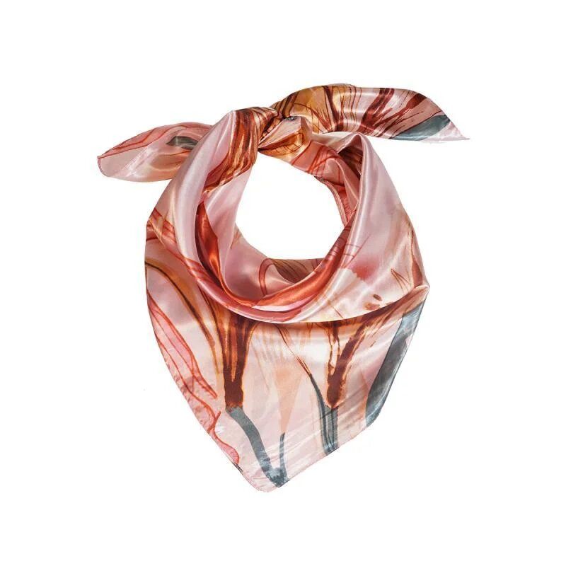 Жіноча хустка, рожева (5667)