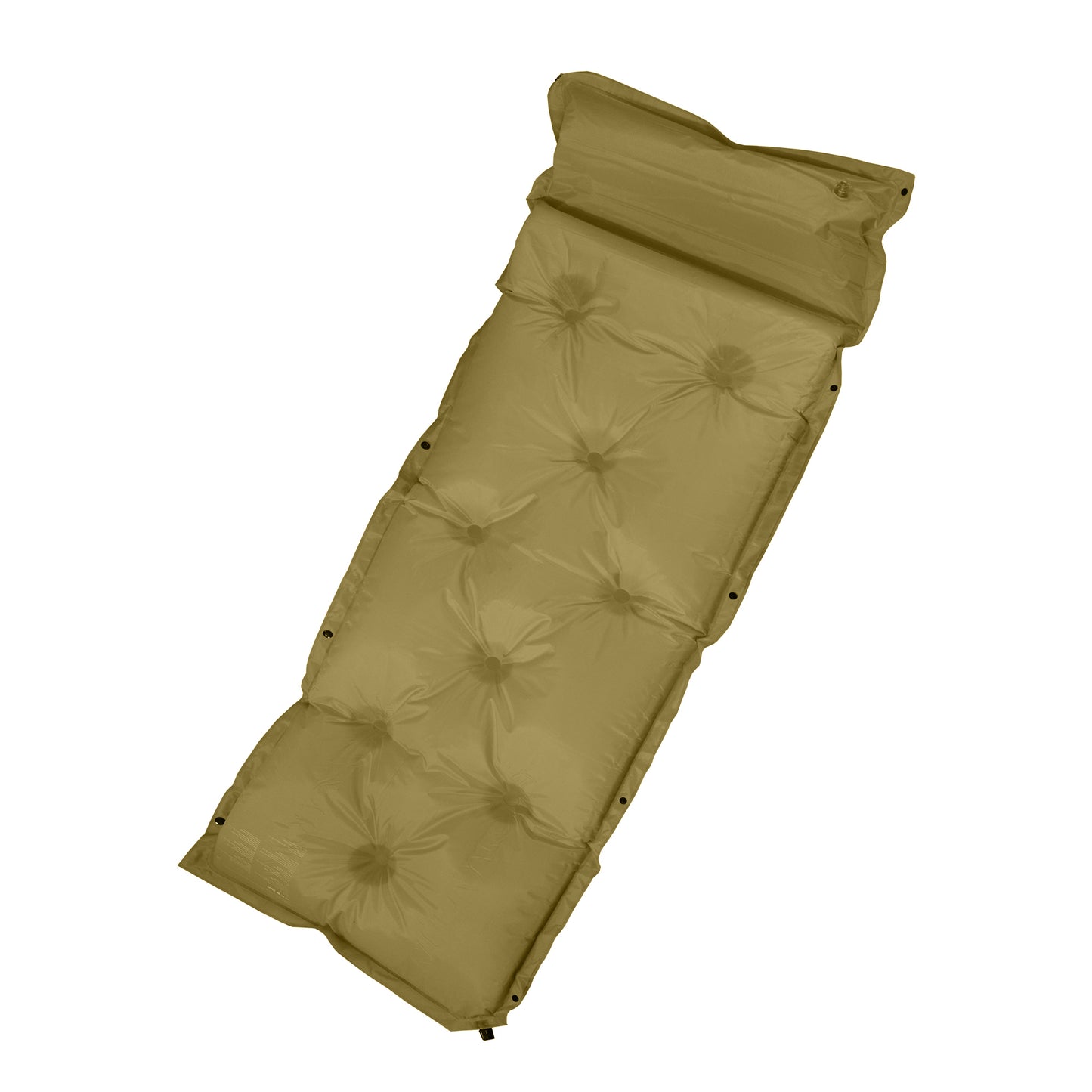 Самонадувний килимок Supretto для кемпінгу, хакі (6024)