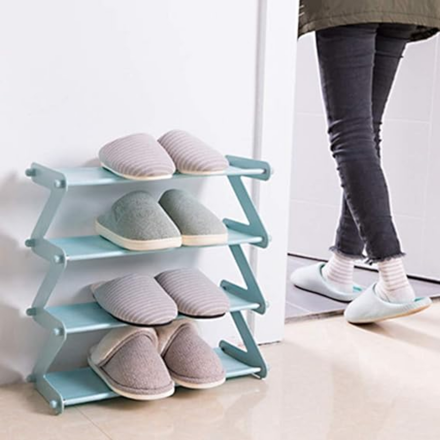 Відкрита полиця для взуття Shoe Rack 4 (8655)