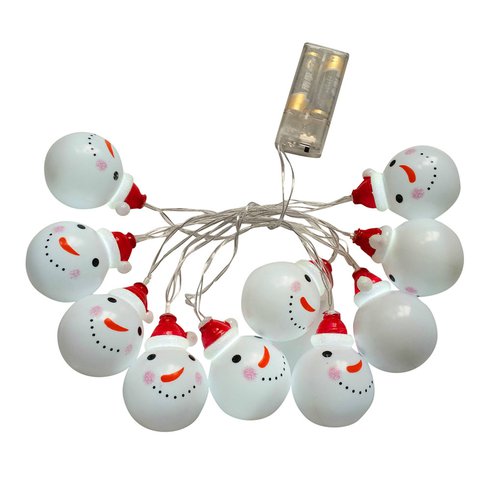 Гірлянда Сніговички 10 LED (5342)