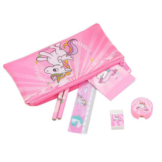 Дитячий канцелярський набір в чохлі Kawaii (5753)
