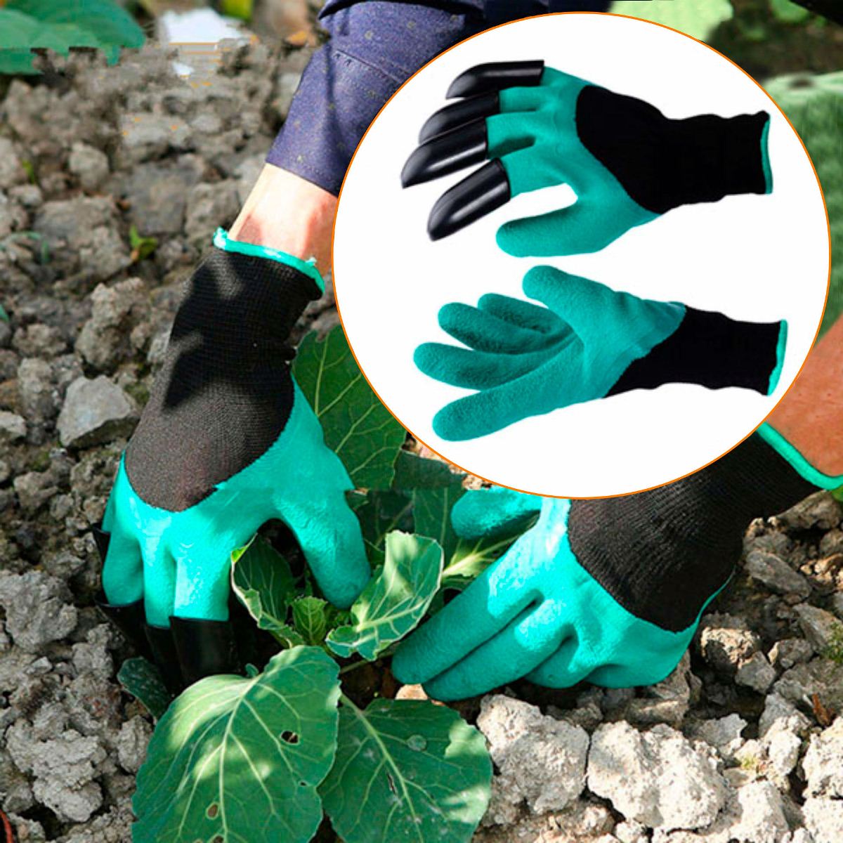 Садові рукавички Garden Genie Gloves (4670)