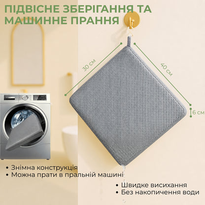 М’яка накладка на сидіння для душу з протиковзкою основою (94430001)
