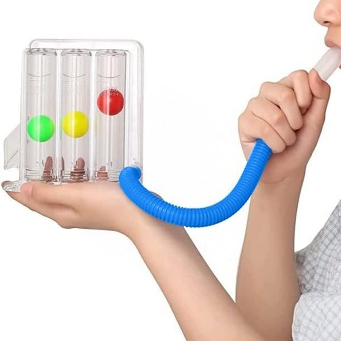 Дихальний тренажер AIRM HEALTH з 3 кульками (8442)
