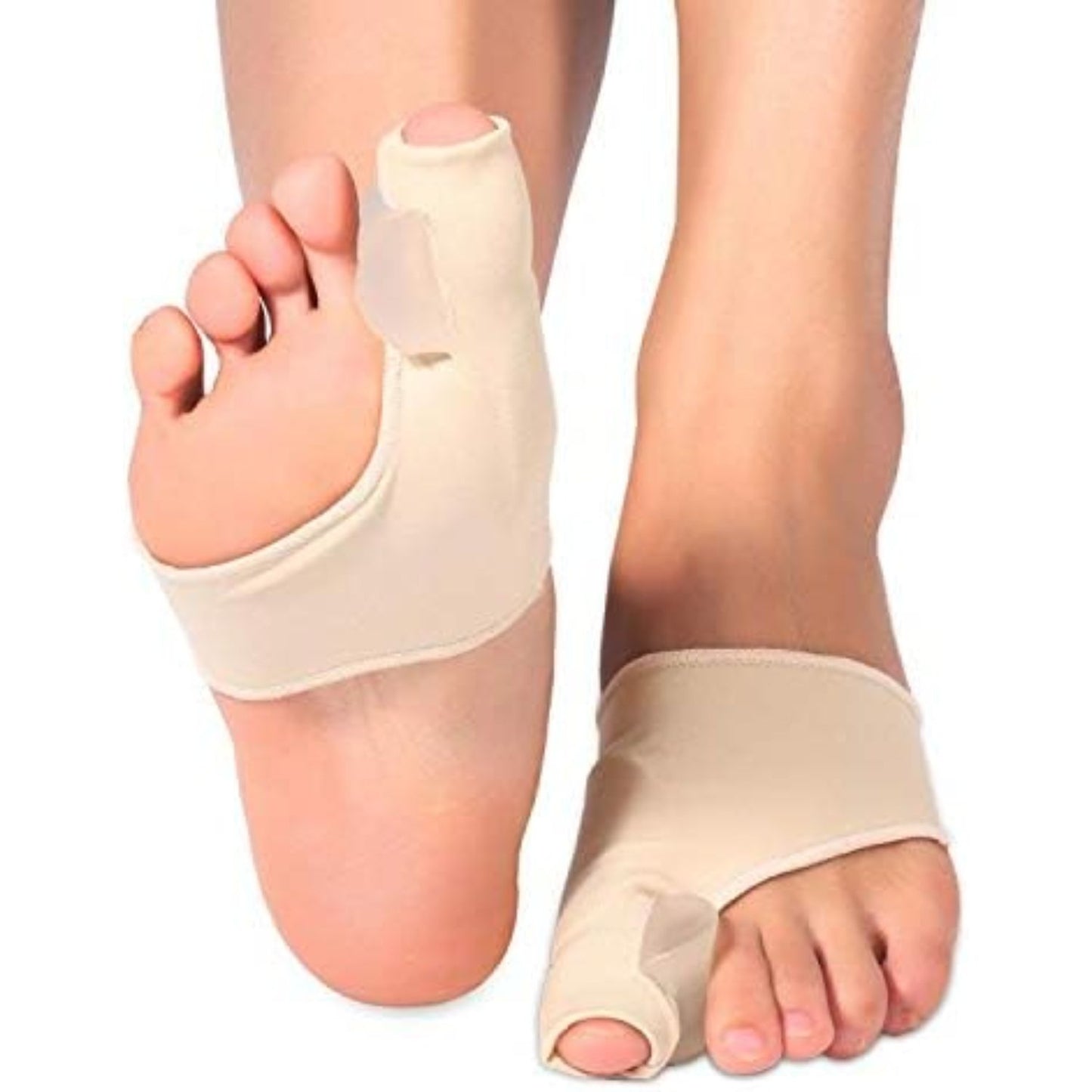 Бандаж для великого пальця стопи з гелевою вставкою стягуючий м'який (8571)
