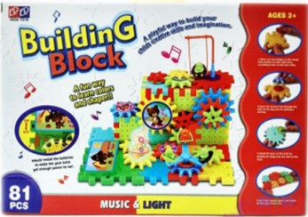Музично-світловий конструктор Building Block 81 предмет (4799)
