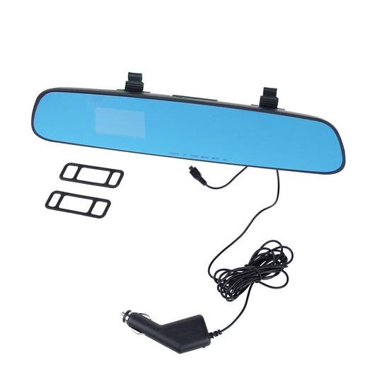 Реєстратор-дзеркало DVR-138 з камерою (4885)