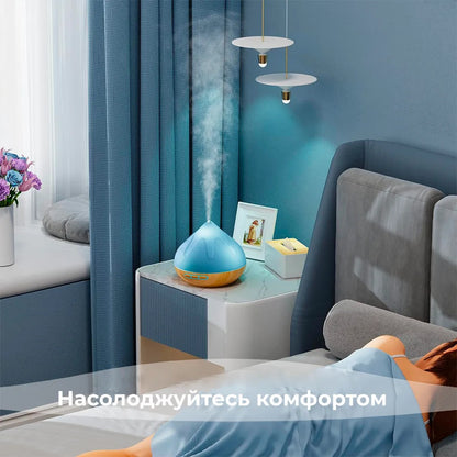 Аромадифузор нічник із набором ефірних олій (9069)