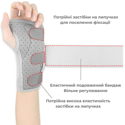 Бандаж променево-зап'ястного суглоба для дітей AIRM HEALTH лівий (89770002)