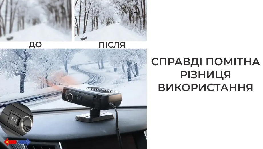 Автомобільний обігрівач від прикурювача (C600)