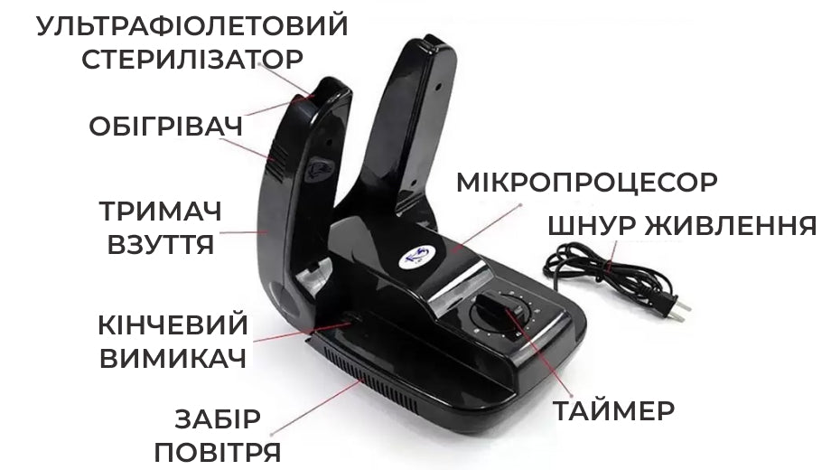 Електросушка для взуття (B033)