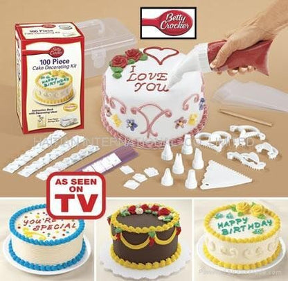 Набір для прикраси тортів Cake Decorator 100 предметів (B017)