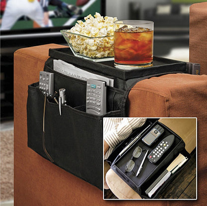 Органайзер на підлокітник дивана Arm rest organizer на 6 кишень зі стільницею (5593)