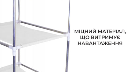 Портативна шафа-органайзер (3 секції), сіра