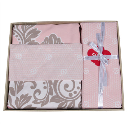 Комплект постільної білизни Cotton Box Сакура євро подвійна (7197)