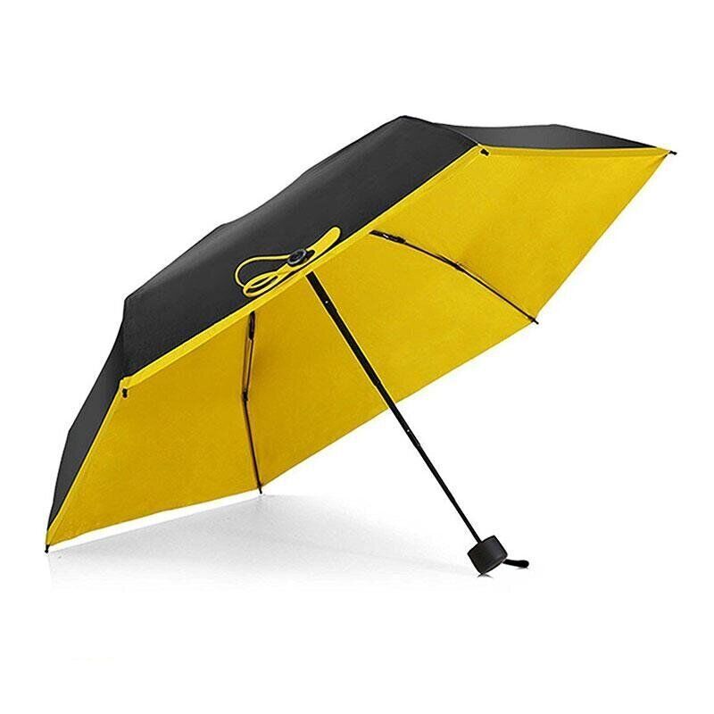Кишенькова парасолька Pocket Umbrella, жовта (5072-1)