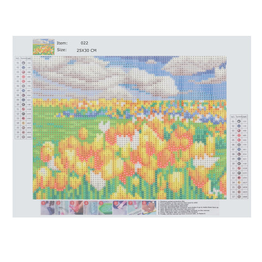 Картина алмазний живопис Тюльпани 25х30 (75690002)
