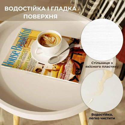 Кавовий столик Supretto круглий (91860001)