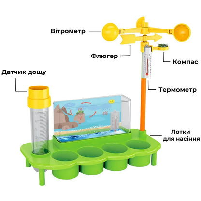 Дитячий розвиваючий набір Supretto Метеостанція (7178)