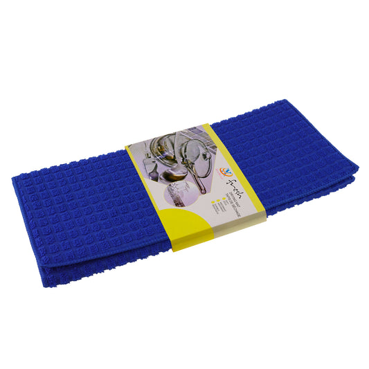 Килимок для сушки посуду Supretto 40х51 см, синій (48720014)