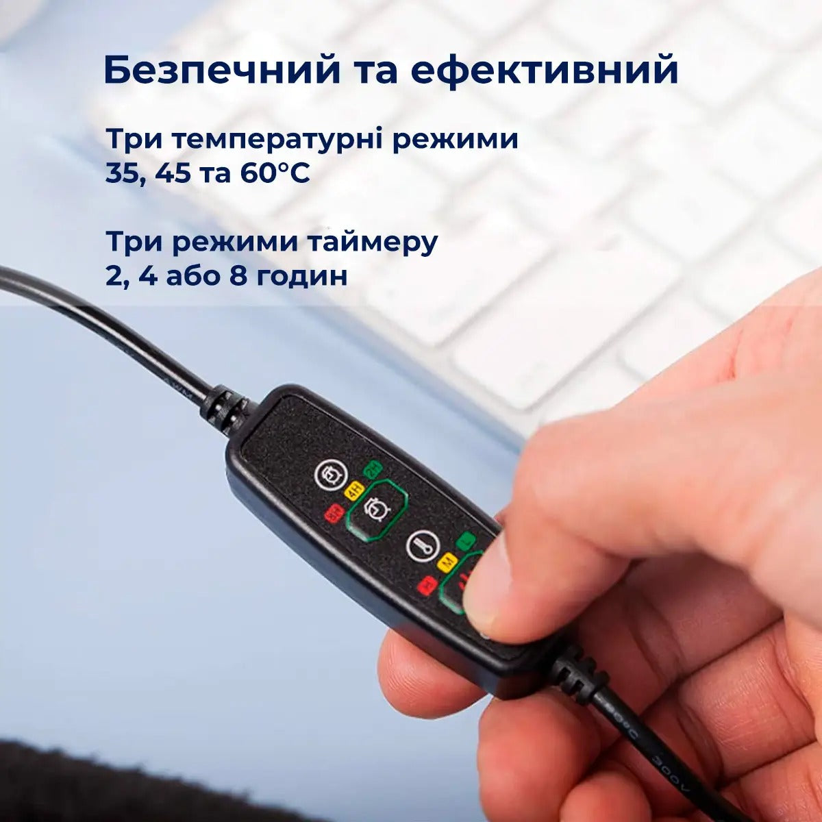 Килимок будиночок для мишки з підігрівом від USB (9131)