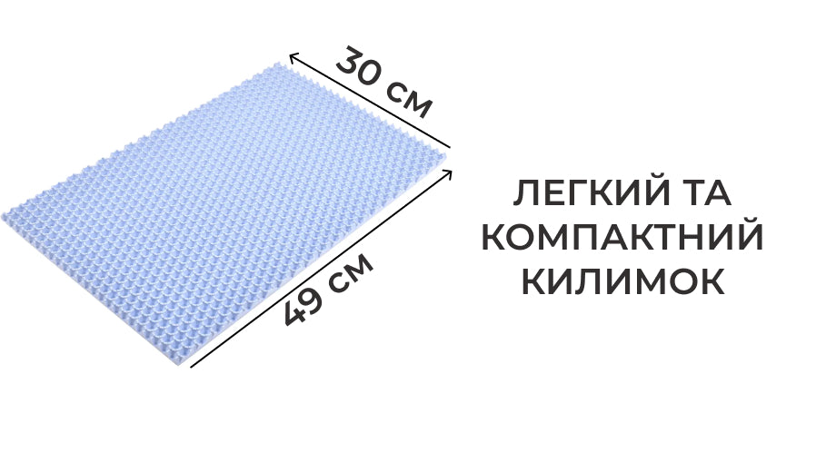 Килимок для сушіння посуду ЕВА 49х30 см (8661)