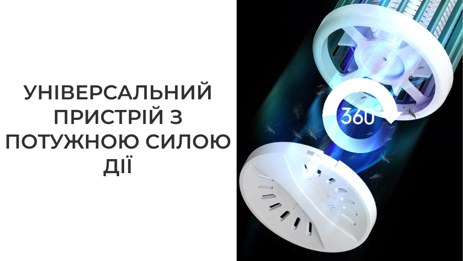 Лампа знищувач комах з USB (7488)