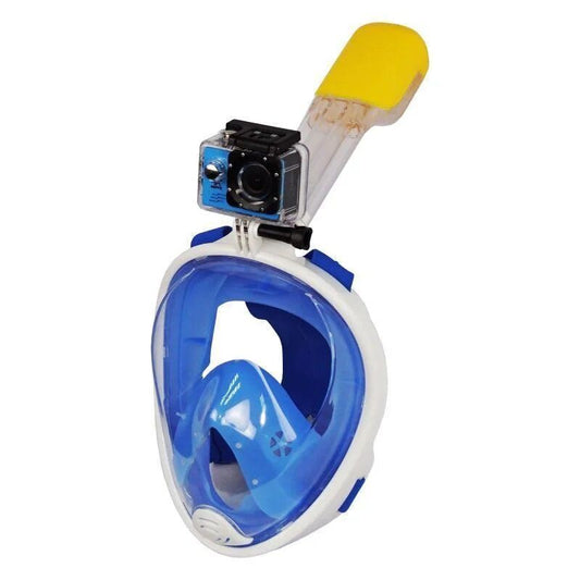 Маска для снорклинга Easybreath, блакитна L/XL (5050)