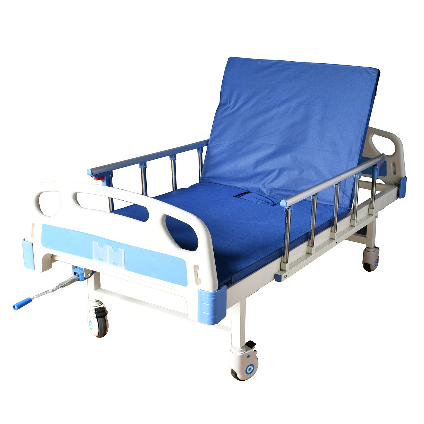 Медичне ліжко на колесах AIRM HEALTH механічне 2-секційне (8555)