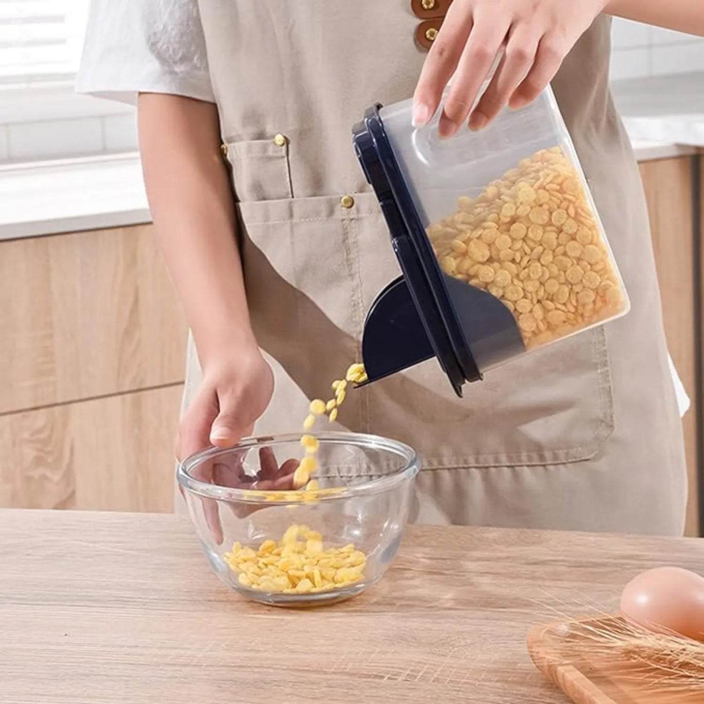Набір універсальних контейнерів для сипучих продуктів 5 шт. (8729)