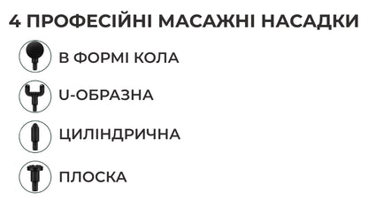 Масажер ручний перкусійний для тіла (7901)