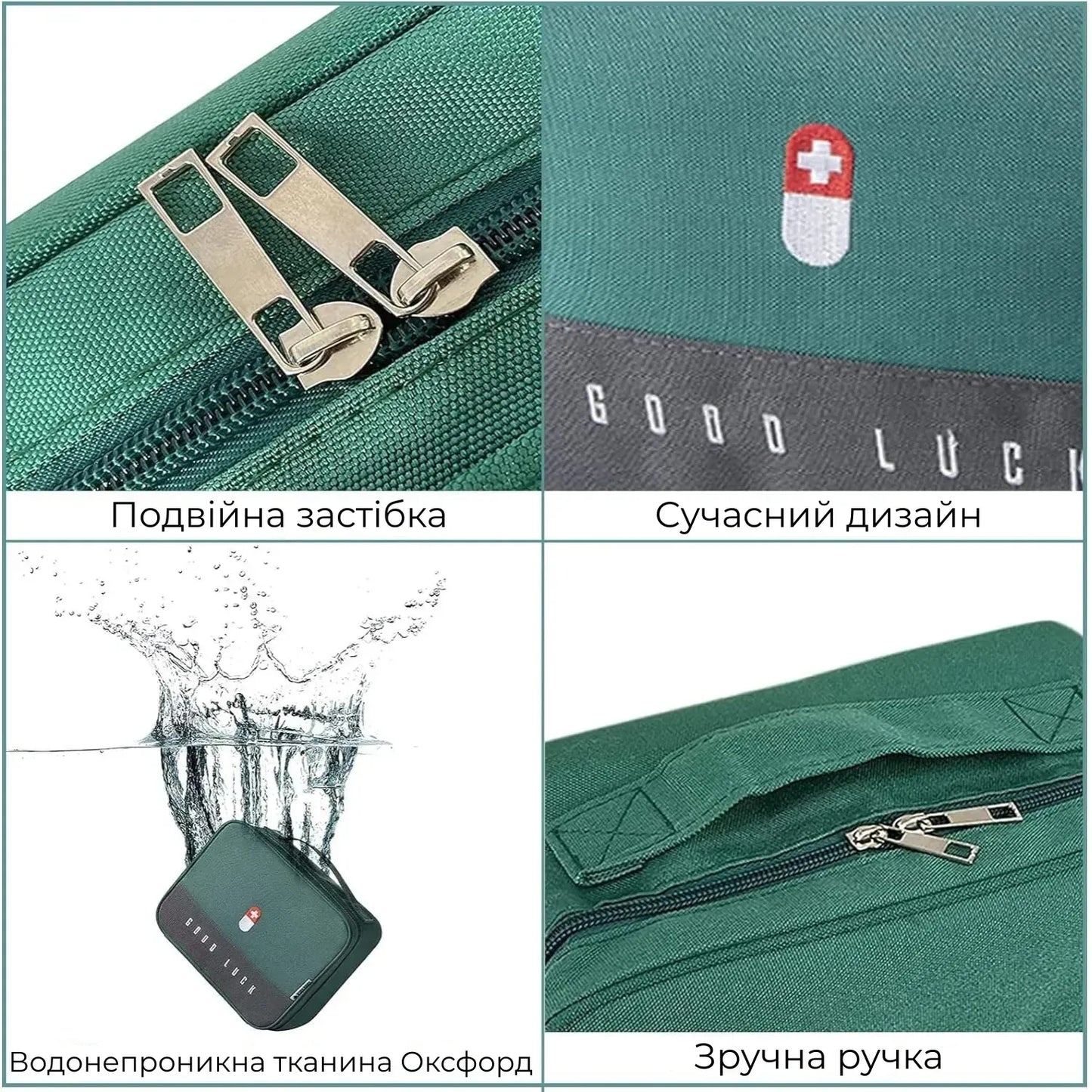 Портативний органайзер аптечка для ліків Supretto (9439_0003)