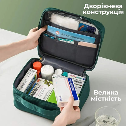 Портативний органайзер аптечка для ліків Supretto (9439_0003)