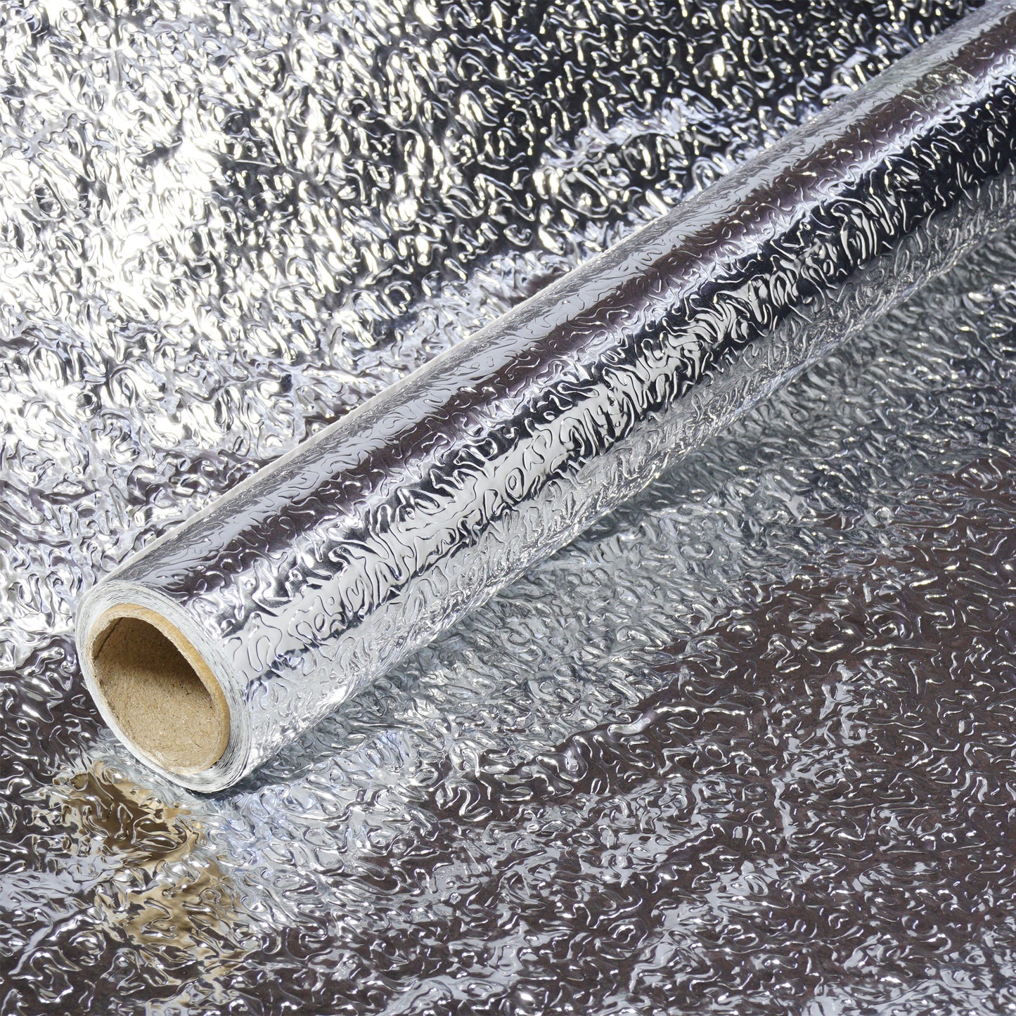 Клейка плівка 40x200 см срібляста (6051-2)
