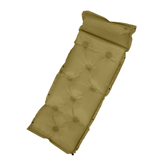 Самонадувний килимок Supretto для кемпінгу, хакі (6024)