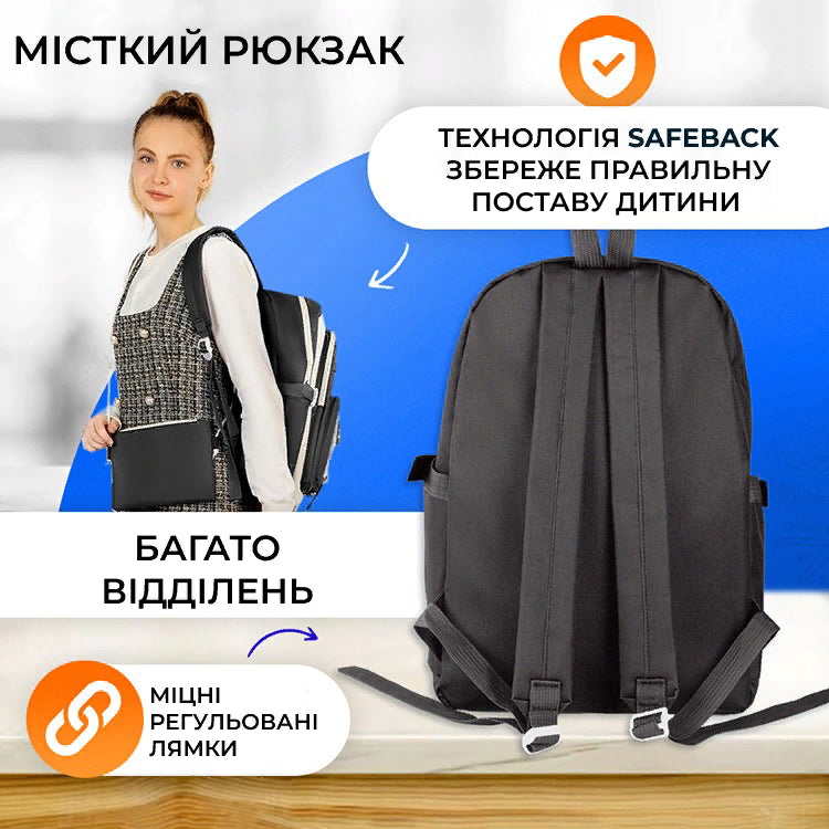 Шкільний набір Галілео 5 в 1 (8334)