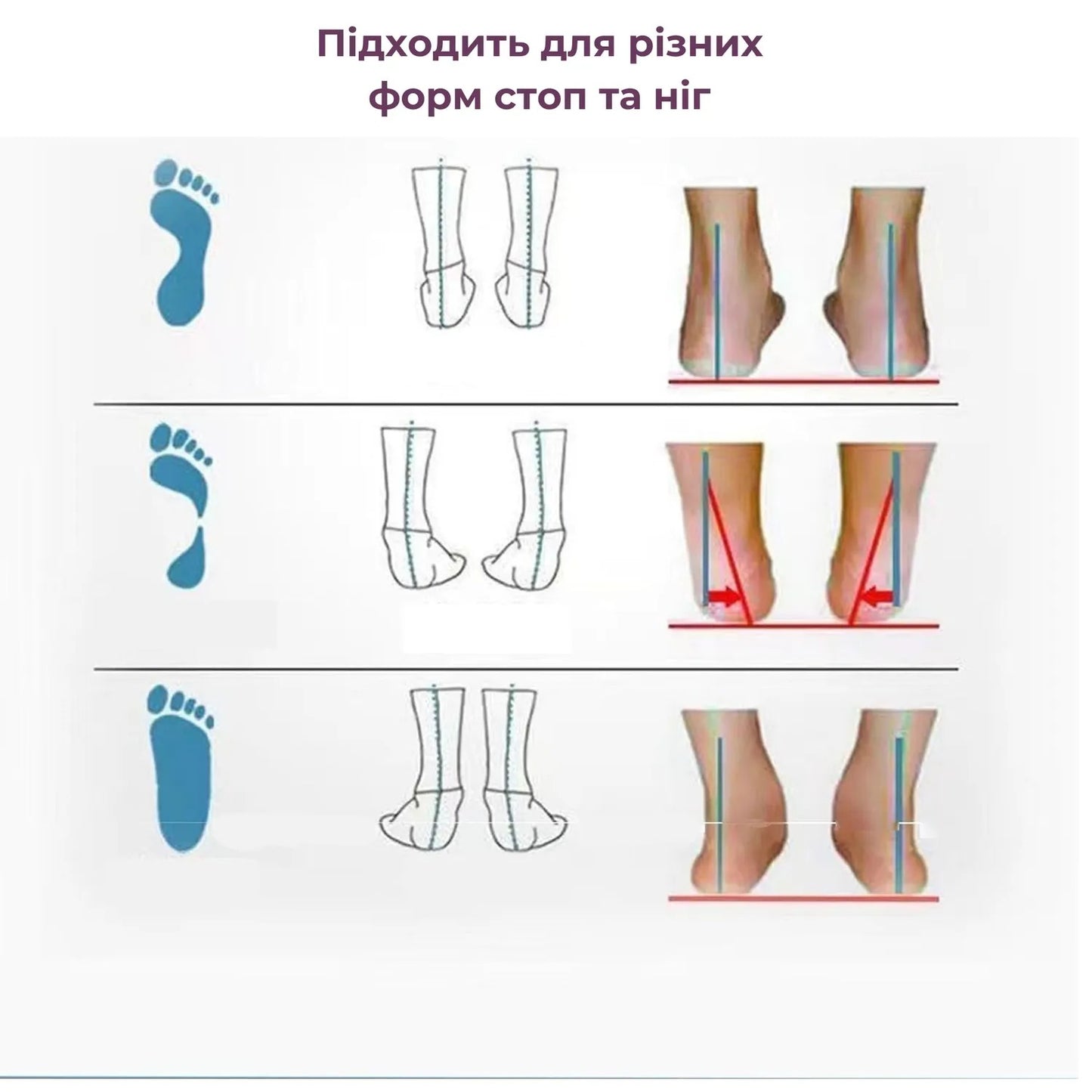 Спортивні устілки амортизуючі ортопедичні для взуття (43-44) (89720001)