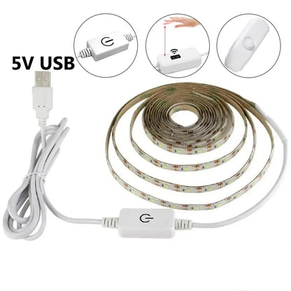 Світлодіодна стрічка від USB 1 м водонепроникна (9161)