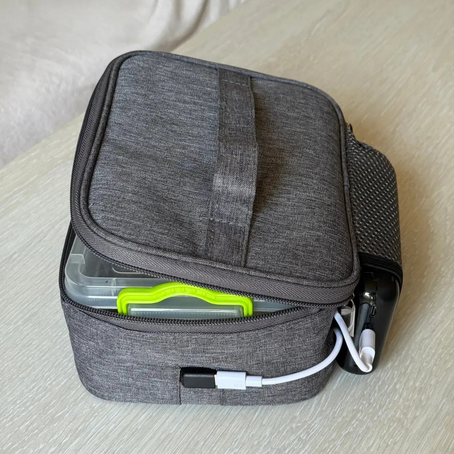 Термосумка для їжі з підігрівом від USB (9150)