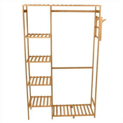 Вішалка стійка для одягу підлогова бамбукова (9167)