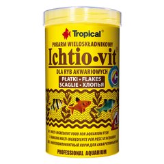Корм Tropical Ichtio-vit для акваріумних риб у пластівцях 500 мл (5900469770054)