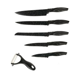 Набор ножей с керамическим покрытием 6 предметов (5563)