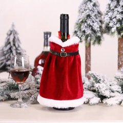 Новогодний чехол на бутылку Supretto Снегурочка (7274)