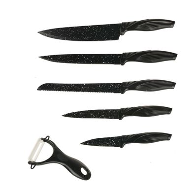 Набір ножів з керамічним покриттям 6 предметів