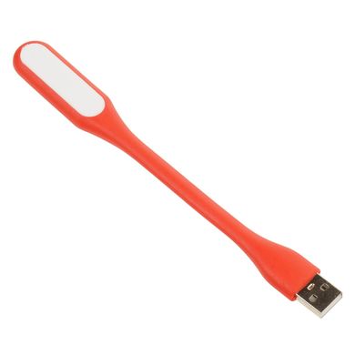 USB лампа для ноутбука мини, красная (5164)