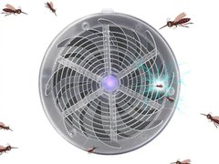 Знищувач комах електричним струмом на сонячній батареї (4912)