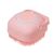 Силіконова масажна щітка універсальна, рожева (5967-1)