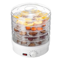 Сушарка для овочів і фруктів з терморегулятором 350 Вт (7095)
